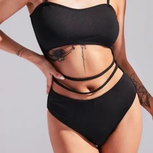 ZAFUL ribbed one piece swimsuit